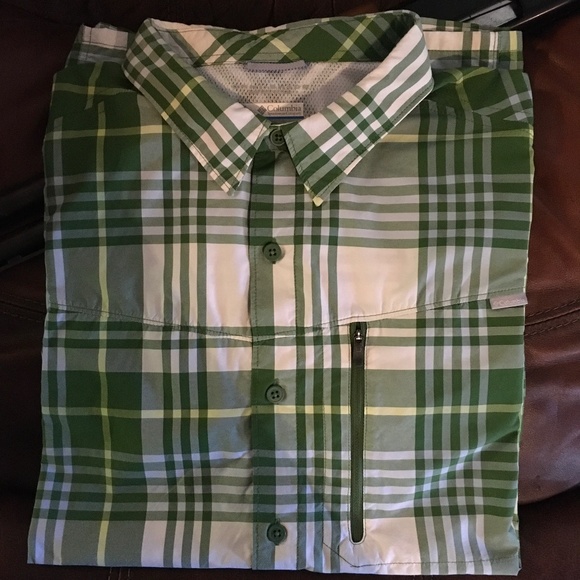 Columbia sportswear Company Plaid Fishing Shirt - Picture 3 of 11